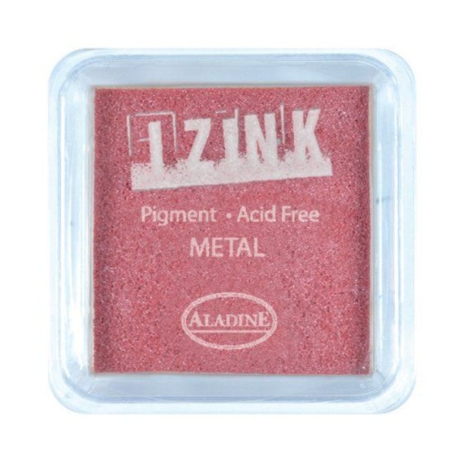 Aladine templivärv Izink Pigment, punane metallik