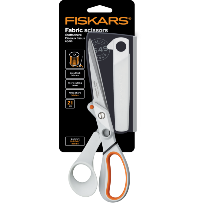 Fiskars kangakäärid Amplify, 21 cm