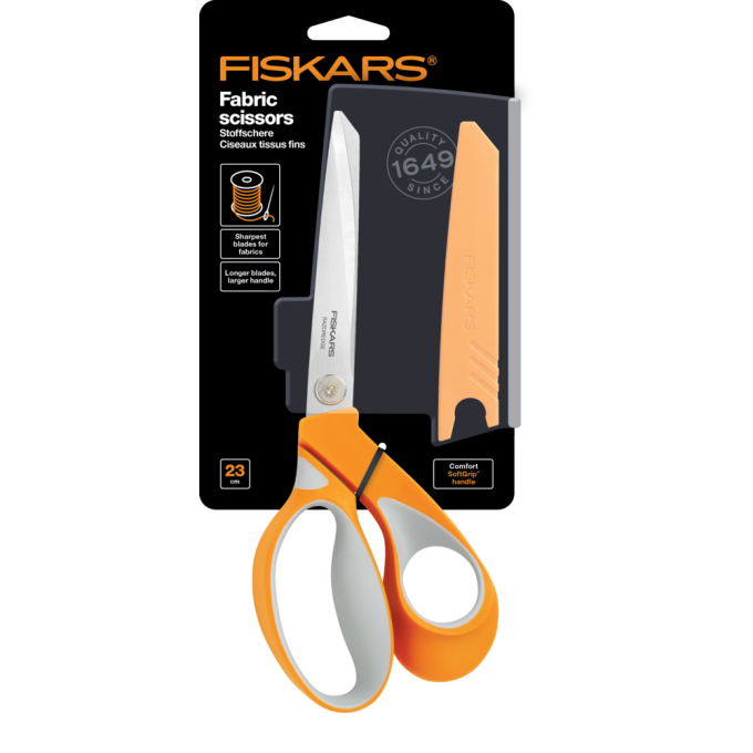 Fiskars kangakäärid, žilett-teravad, 23 cm