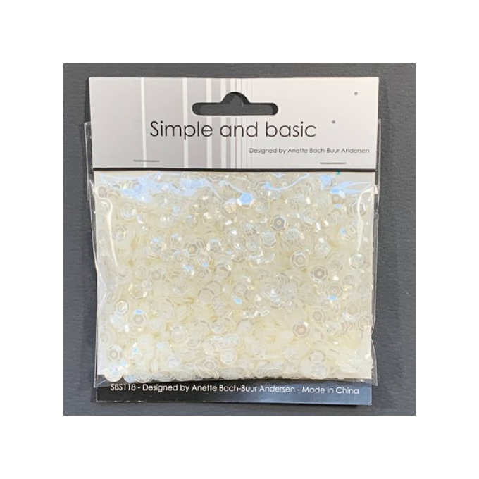 Simple and Basic Transparent Ivory litrid