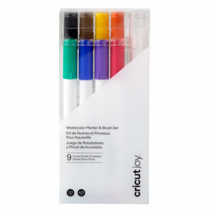 Cricut Joy Watercolor 1.0 Marker & 4.0 Brush Set