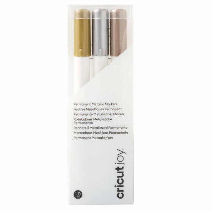 Cricut Joy Permanent Markers 1.0 Metallik (Gold/Silver/Copper)