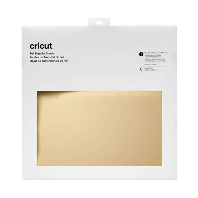 Cricut fooliumlehed 30 x 30 cm "Gold"