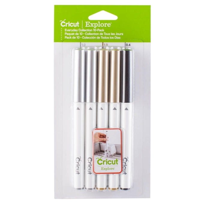 Cricut Multi Pen Set Everyday Collection 10 tk