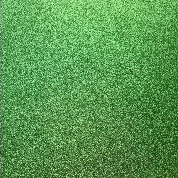Glitterkartong 30,5×30,5cm - Green Sheen
