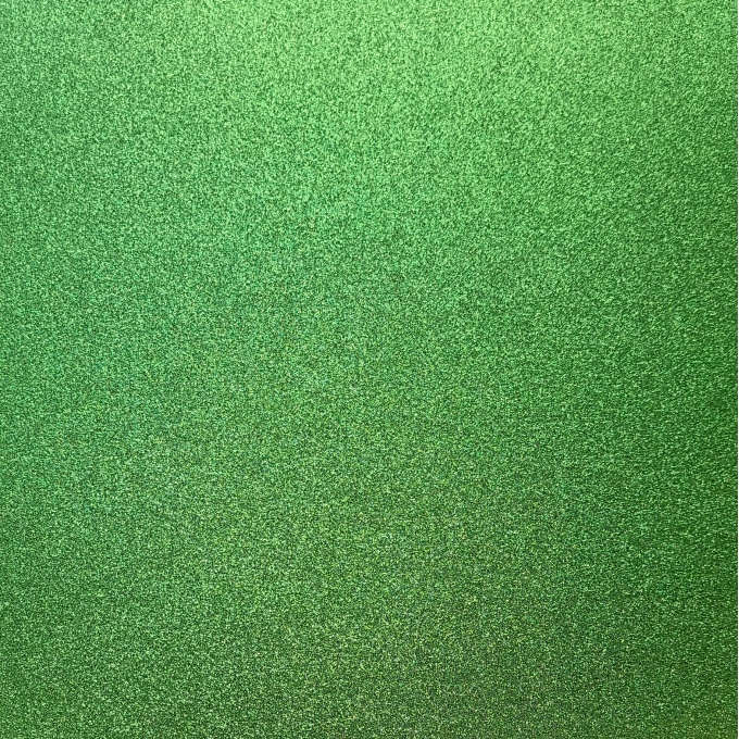 Glitterkartong 30,5×30,5cm - Green Sheen