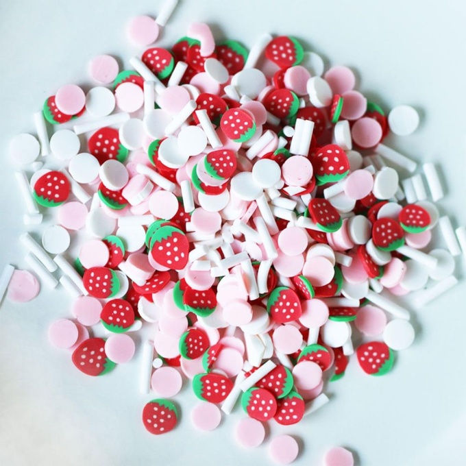 Elemendid "Strawberry Confetty mix" 8 g