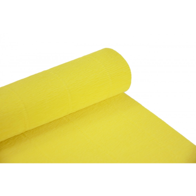 Itaalia krepp-paber, Lemon Yellow 180 g/m2