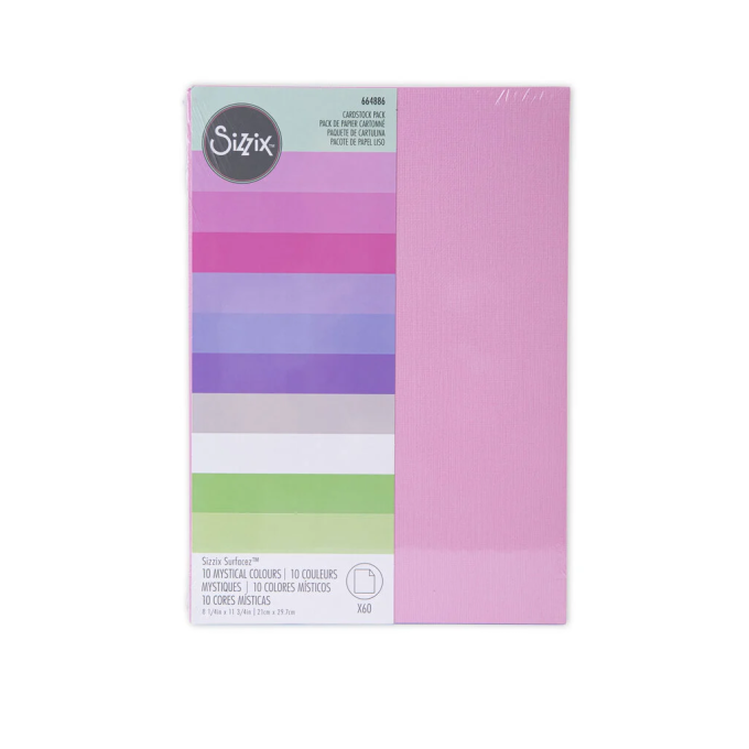 Sizzix Cardstock Sheets A4, Mystical Colours