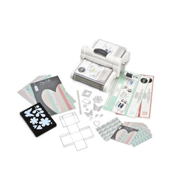 Sizzix Big Shot Plus Starter Kit White & Grey, A4