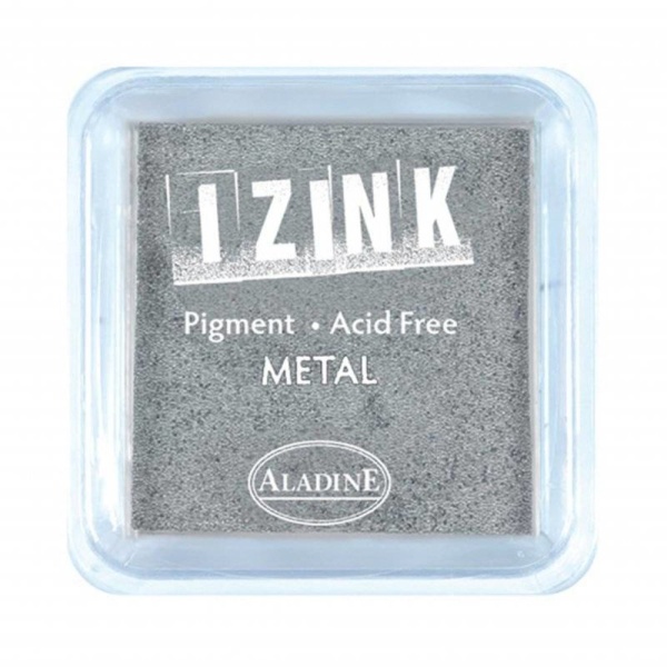 Aladine templivärv Izink Pigment, hõbemetallik