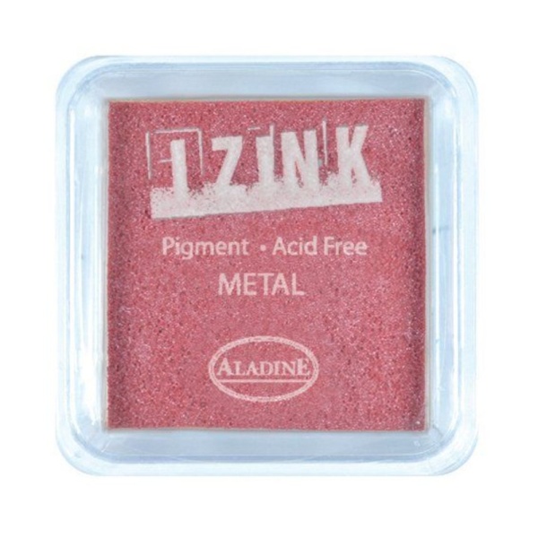 Aladine templivärv Izink Pigment, punane metallik