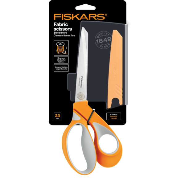 Fiskars kangakäärid, žilett-teravad, 23 cm