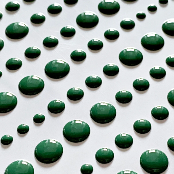 Kleebitavad täpikesed, Forest Green 96 tk