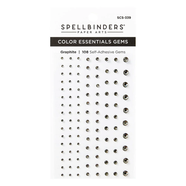 Spellbinders kleebitavad kivikesed, Graphite 108 tk