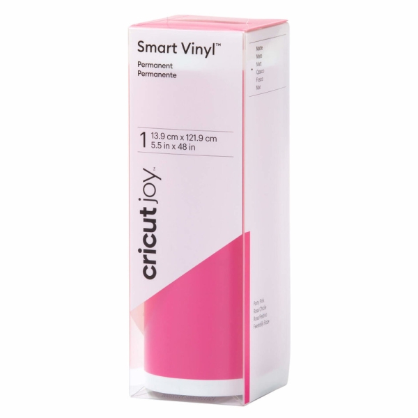 Cricut Joy Smart Vinyl Permanent Matte Party Pink 