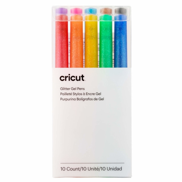 Cricut Glitter geelpliiatsid 0.8 (10 tk)