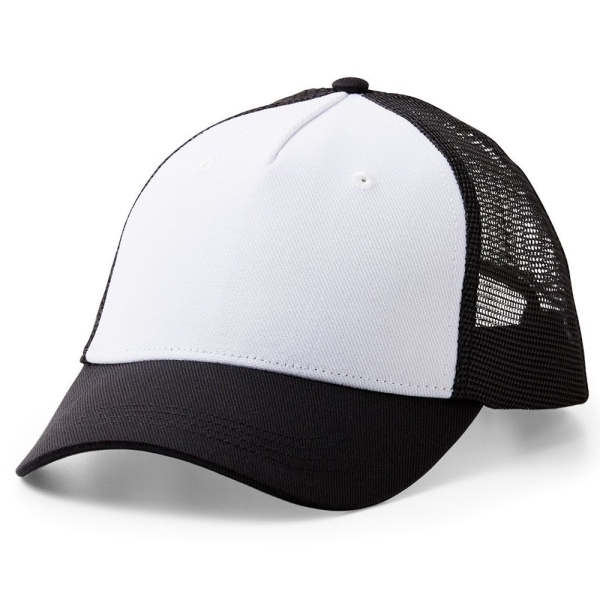 Cricut Trucker Hat Blank Black/White (3 tk)