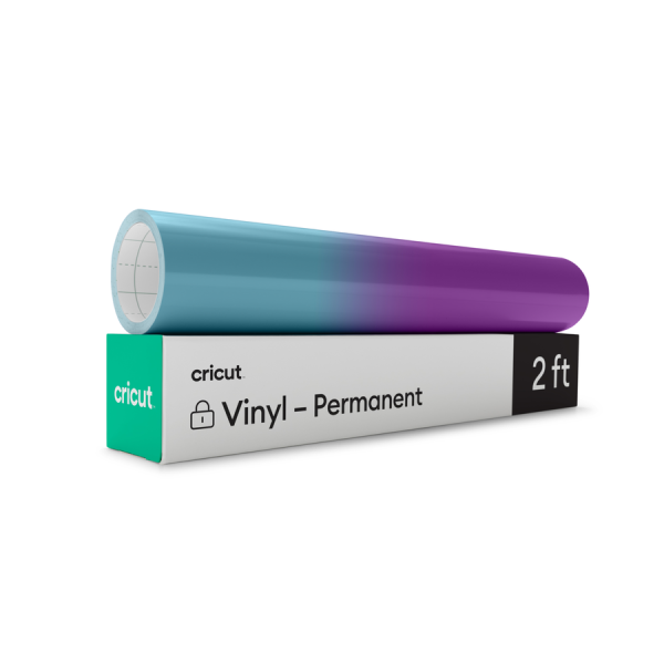 Cricut värvimuutev vinüül (al.10 ºC) Turquoise - Purple, püsiv