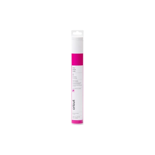 Cricut Color-Changing Vinyl Permanent Cold-Activated Light Pink - Magenta 