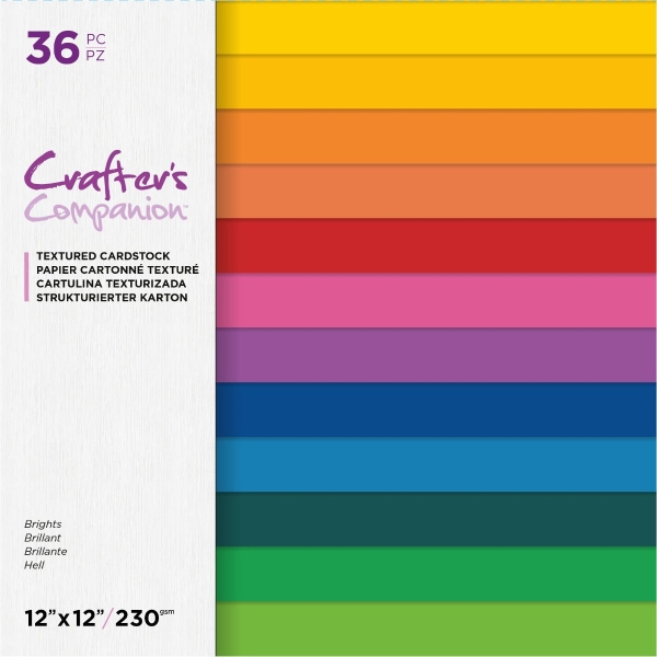 Crafter's Companion Brights Textured 