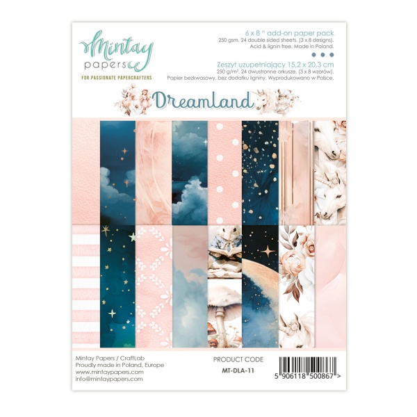 Disainpaberite plokk "Dreamland"