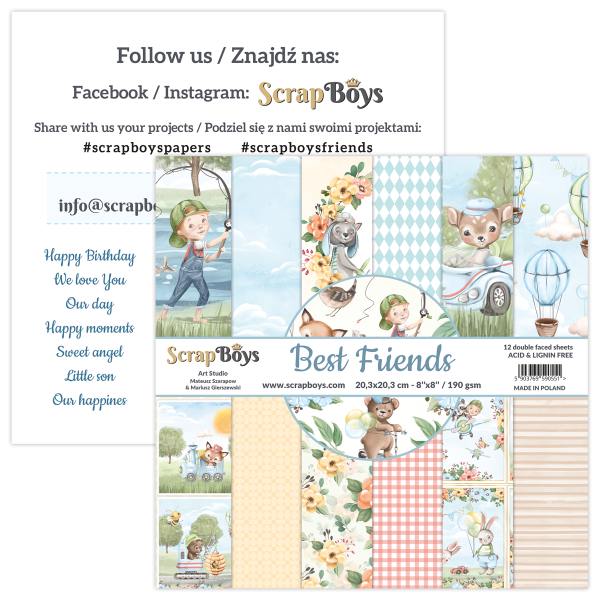Best Friends 8"