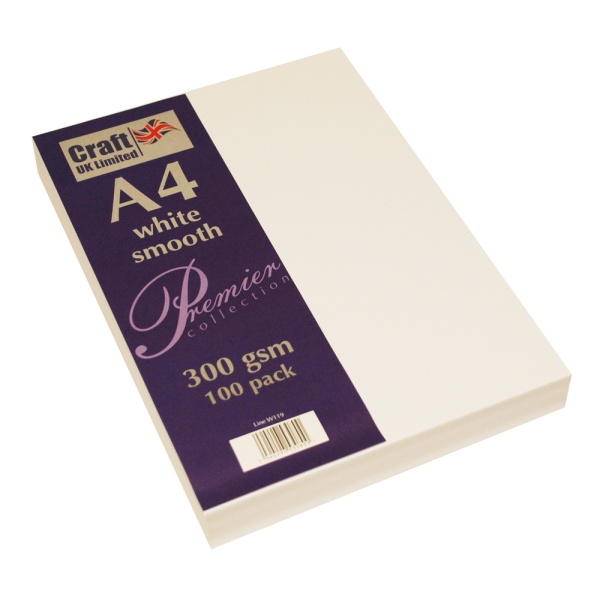 Premium Collection A4 White Smooth Paper Pack