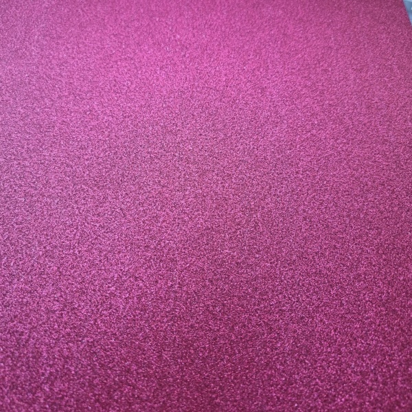 Glitterkartong 30,5×30,5cm - Majestic Magenta