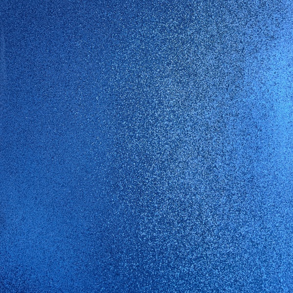 Glitterkartong 30,5×30,5cm - Marine Blue