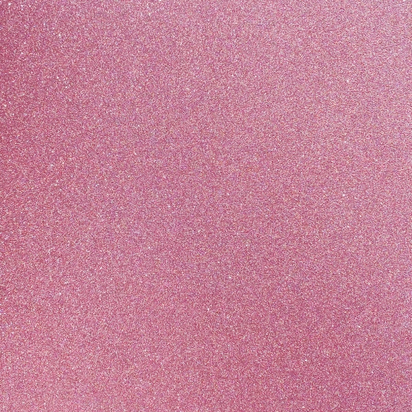 Glitterkartong 30,5 × 30,5cm - Princess Pink