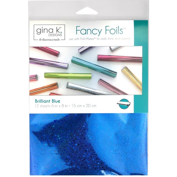 Fooliolehed 15 x 20 cm, Brilliant Blue Holographic