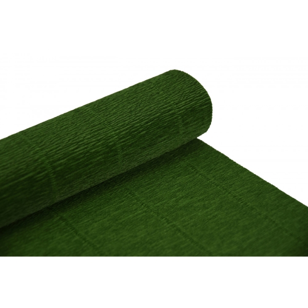 Itaalia krepp-paber, Leaf Green 180 g/m2