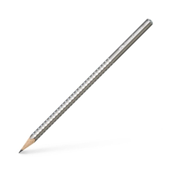 Faber-Castell harilik pliiats Sparkle, Dark Silver, B