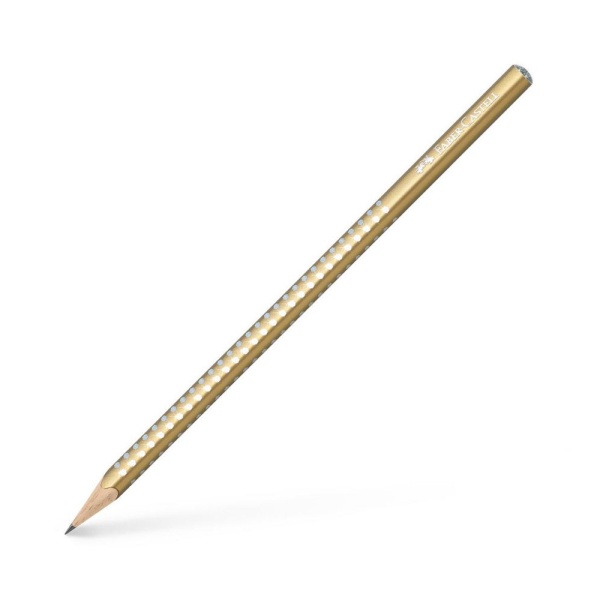 Faber-Castell harilik pliiats Sparkle, Gold, B