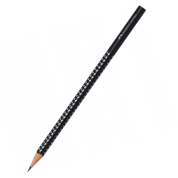 Faber-Castell harilik pliiats Sparkle, Black, HB