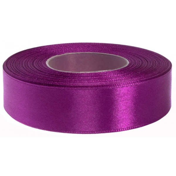 Satiinpael 25 mm, viinamarja lilla