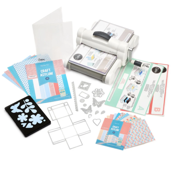 Sizzix Big Shot Plus Starter Kit - White & Gray UK 