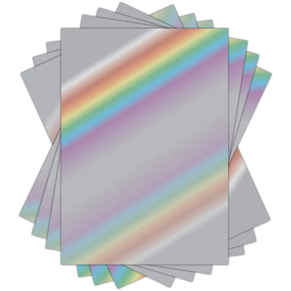 CC peegelkartong, A4 Holographic, 10 lehte