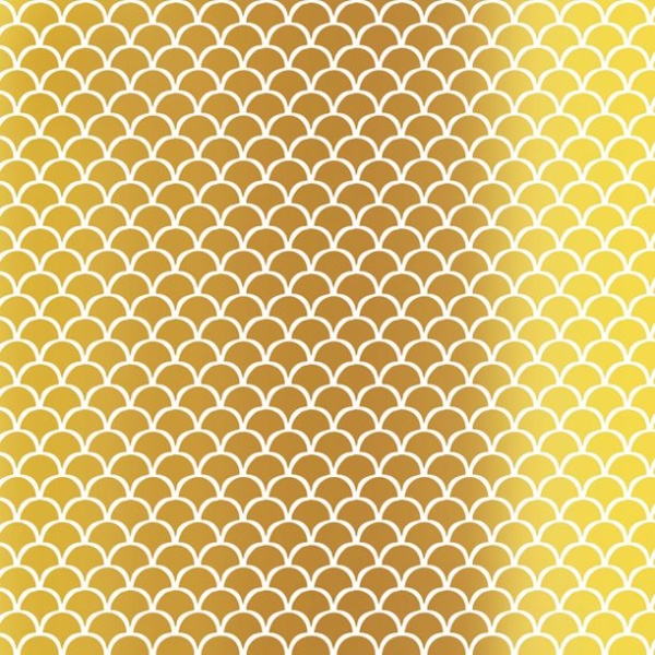 Premium mosaiikvinüül "Bold Metallic Shapes Sampler" püsiv
