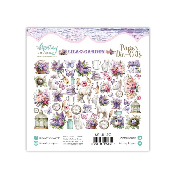 Lilac Garden väljalõiked 60 tk