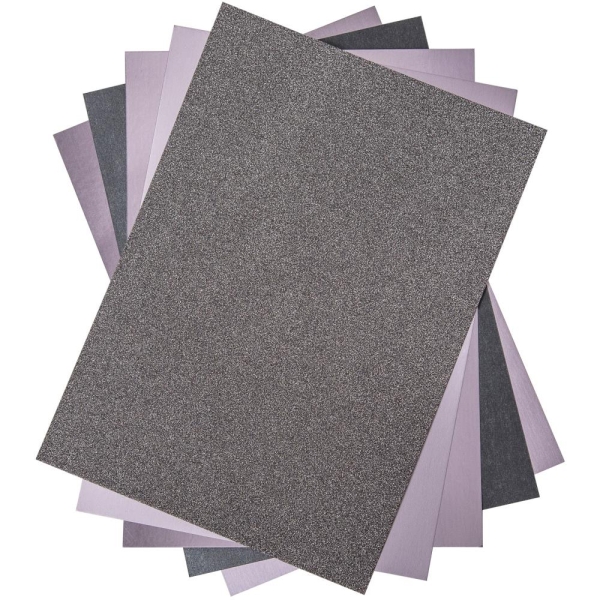 Sizzix Opulent Cardstock Pack (Charcoal)