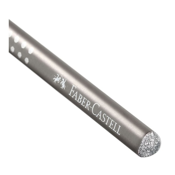 Faber-Castell harilik pliiats Sparkle, Dark Silver, B