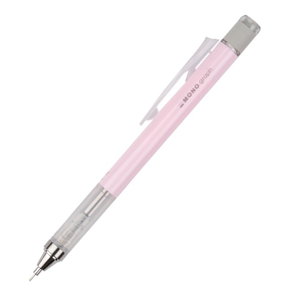 Mehaaniline harilik pliiats kustukummiga, Pink 0,5 mm