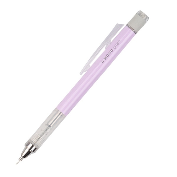 Mehaaniline harilik pliiats kustukummiga, Lavender 0,5 mm