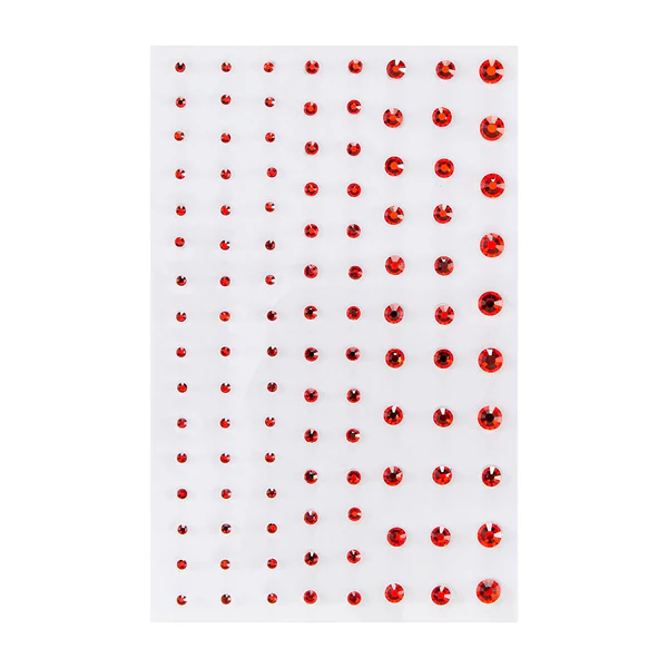 Spellbinders kleebitavad kivikesed, Red 108 tk