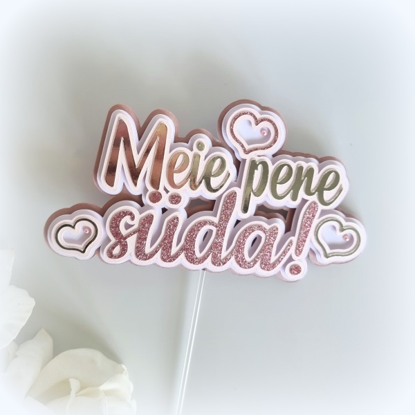 Topper "Meie pere süda"