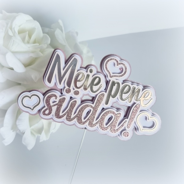 Topper "Meie pere süda"